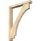 Ekena Millwork Imperial Block Rough Sawn Bracket w/ Offset Brace, Douglas Fir, 4"W x 26"D x 34"H BKT0402X26X34IMP05RDF - alternate 1